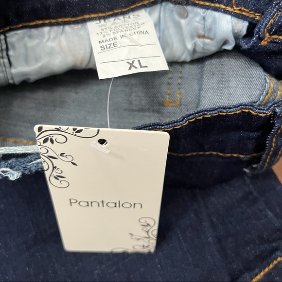 Womens skinny crop jeans - Picture 3 of 4